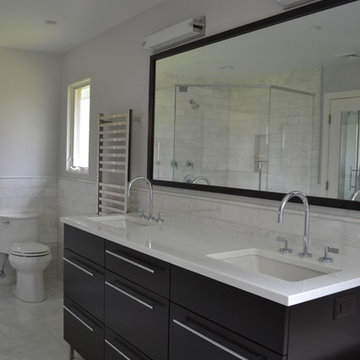Sleek and Modern Master Bedroom and Bathroom Renovation in Chappaqua, NY