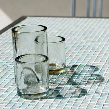 Iridescent Glass Tile Ideas