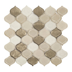 Droplet &ndash; Hazel &ndash; 10.375 x 10.25 &ndash; (10127) - Mosaic Tile - Jeffrey Court - Mosaic Tile