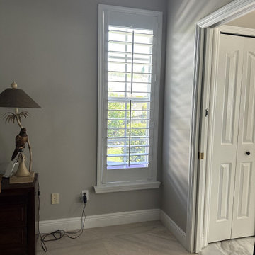 Sunburst and Wide-Louver Shutters — PGA Village, Port St. Lucie, FL