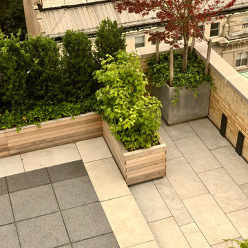 Teak Clad Planters