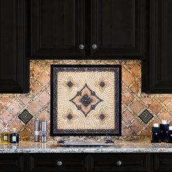 Kitchen backsplash mosaic and metal accent mural - Products