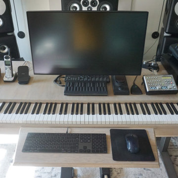 Custom Studio Desk for Film Composer Rob Simonsen