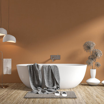 Zamora Freestanding Bathtub in White