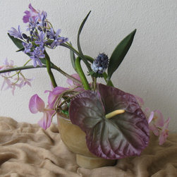 La VOGA - Silk Floral Arrangements  Contemporary / Asian - Artificial Flower Arrangements