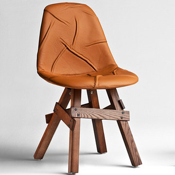 Kubikoff Icon Pop Chair | Wrinkled Leather