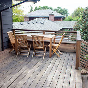 Mount Tabor Sloped Backyard