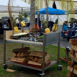 Freestanding Argentine Barbecue Grills - Outdoor Grills