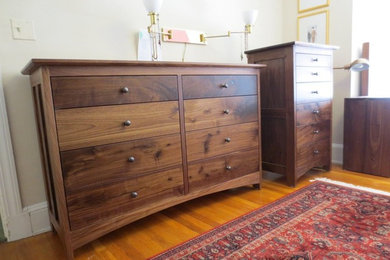Solid Walnut "Prairie" 8-Drawer