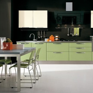 Modern Italian Custom Made Kitchens by LUBE