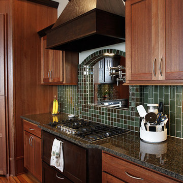 Door style: Pendleton | Species: Eucalyptus | Finish: Truffle