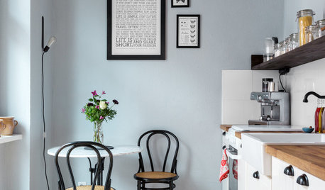 10 Ways to Give a Pocket-sized Kitchen a Dining Space
