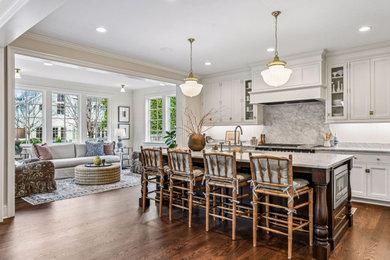 Elegant kitchen photo in Minneapolis