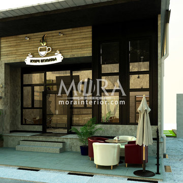 Coffee Shop Interior & Arsitek Konsep by Mora Project | morainterior.com