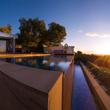 The Lesmurdie Infinity Edge Pool - SPASA WA 2015 Pool of the Year