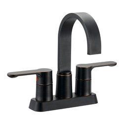 Designers Impressions - Oil Rubbed Bronze Lavatory Vanity Faucet - Bathroom Sink Faucets