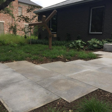 Charcoal Grey Walkways