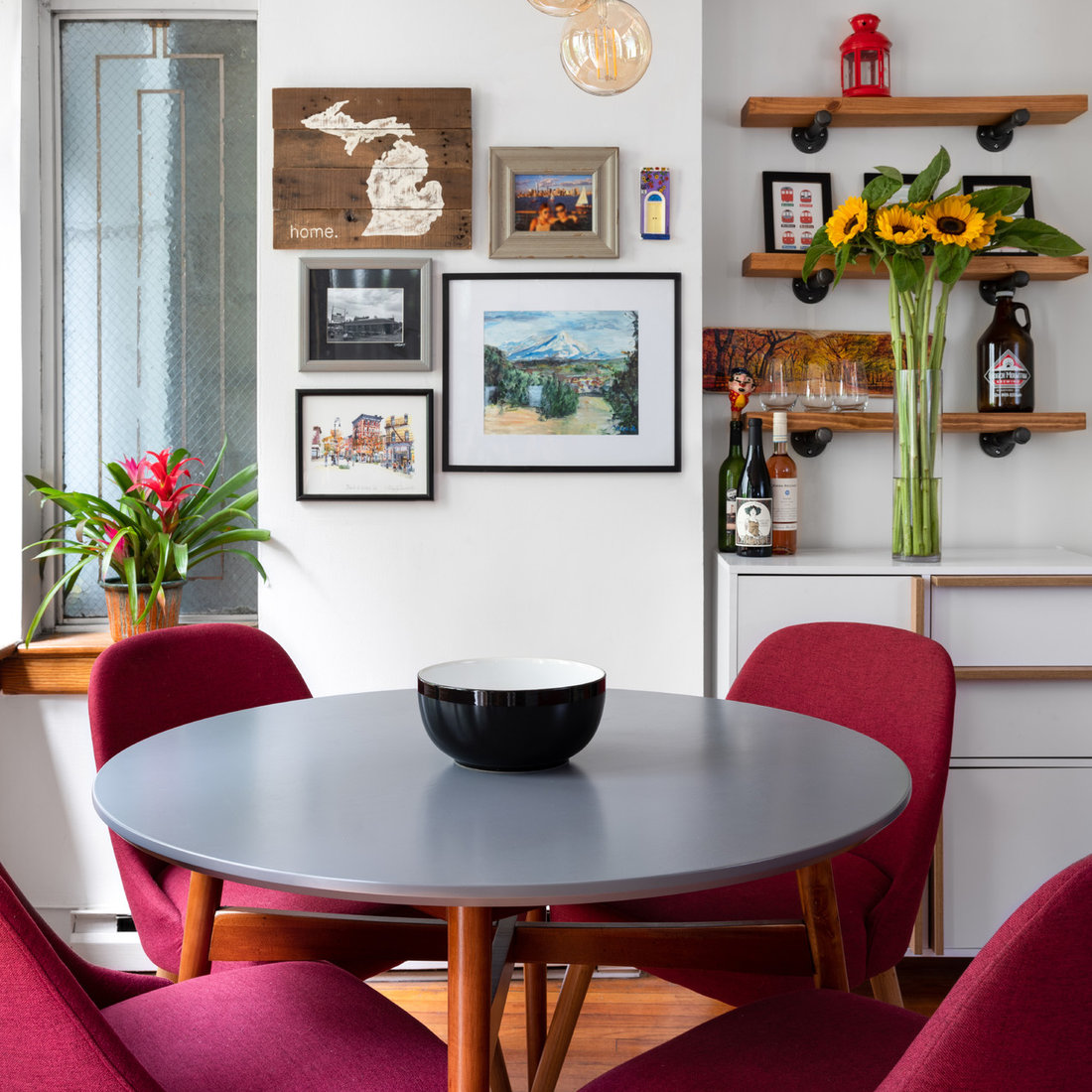 Minimal Eclectic Apartment