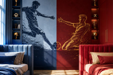 Football-Themed Kids' Bedroom Designs — 5 Sports-Inspired Room Concepts