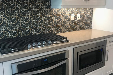 Example of a trendy home design design in San Diego