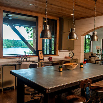 Modern Rustic Lake House