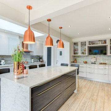 Glossy Nobilia Kitchen in Angmering, West Sussex
