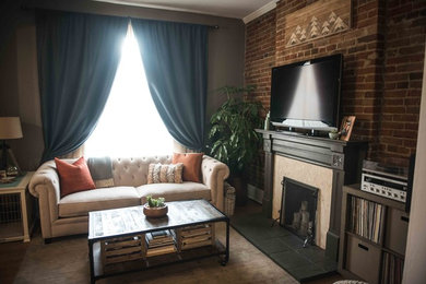 Rustic-Industrial Living Room