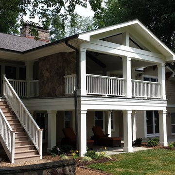 Lake Living - Covered Porch with a Splendid View