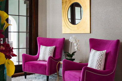 Inspiration for a transitional staircase remodel in New Orleans