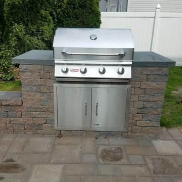 Fireplace/grill install