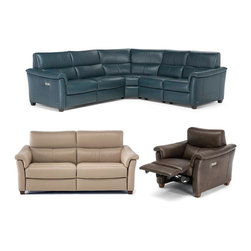 Astuzia C068 Modular Recliner Sofa by Natuzzi Editions - Sofas