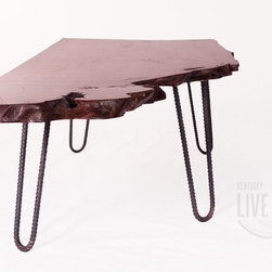 Industrial Coffee Table Natural Edges - Coffee Tables