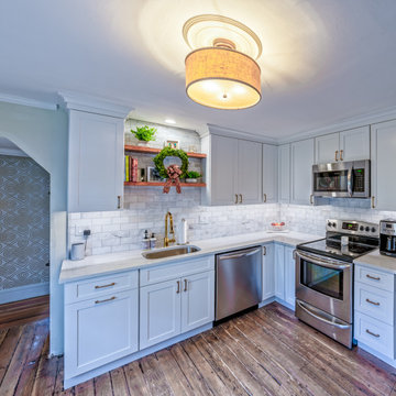Bright Small Kitchen by Lauren