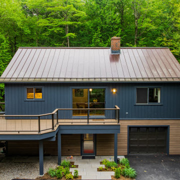 Mid-Century Kitchen and Deck