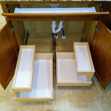 Pull outs shelves help in every area of their home