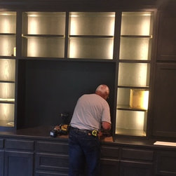 Custom Built Ins - Display And Wall Shelves 