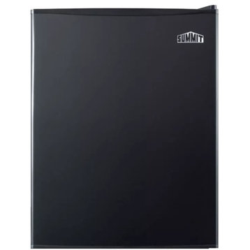 Summit FF29K 19"W 2.4 Cu. Ft. Freestanding Compact Refrigerator - Black