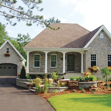 European House Plan: Model 027h-0179