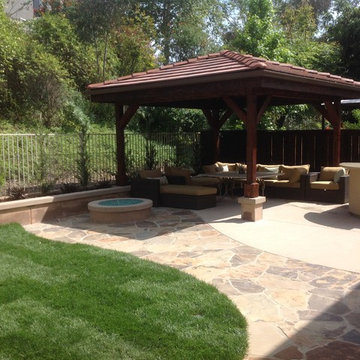 Relaxing Backyard Space