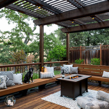 Hilltop Backyard Retreat - Sue Oda Landscape Design