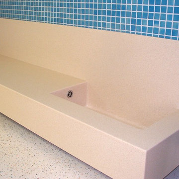 Pink Carved Durat Sink