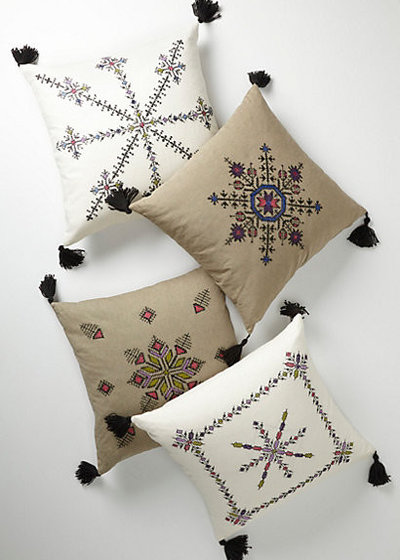Contemporary Decorative Pillows by Anthropologie