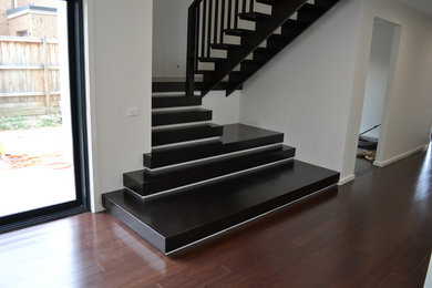 Inspiration for a modern staircase in Melbourne.