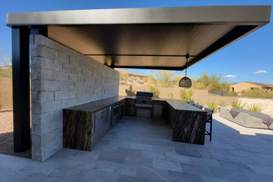 Example of a patio design in Phoenix