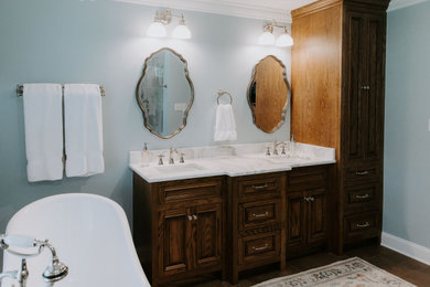 Elegant bathroom photo in Other