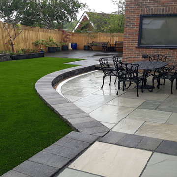 Composite Decking, Patio & Path, Artificial Grass, Retaining Wall, Raised Flower
