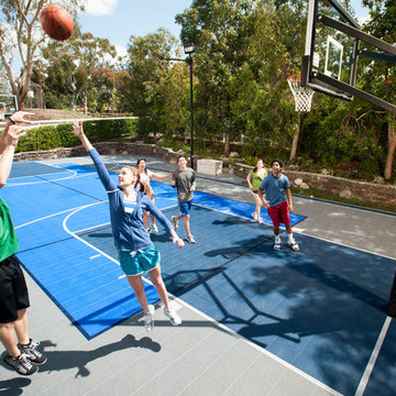 Backyard Basketball Court