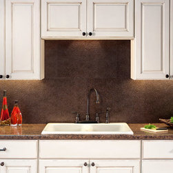 Fasade Hammered in Smoked Pewter - Home Decor