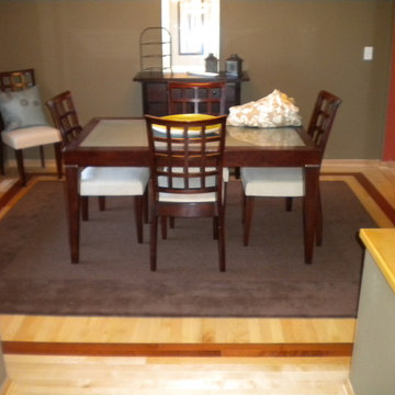 Hardwood with Border
