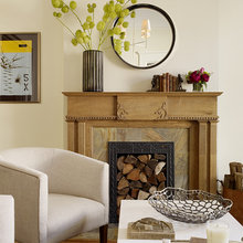 Fake fireplace